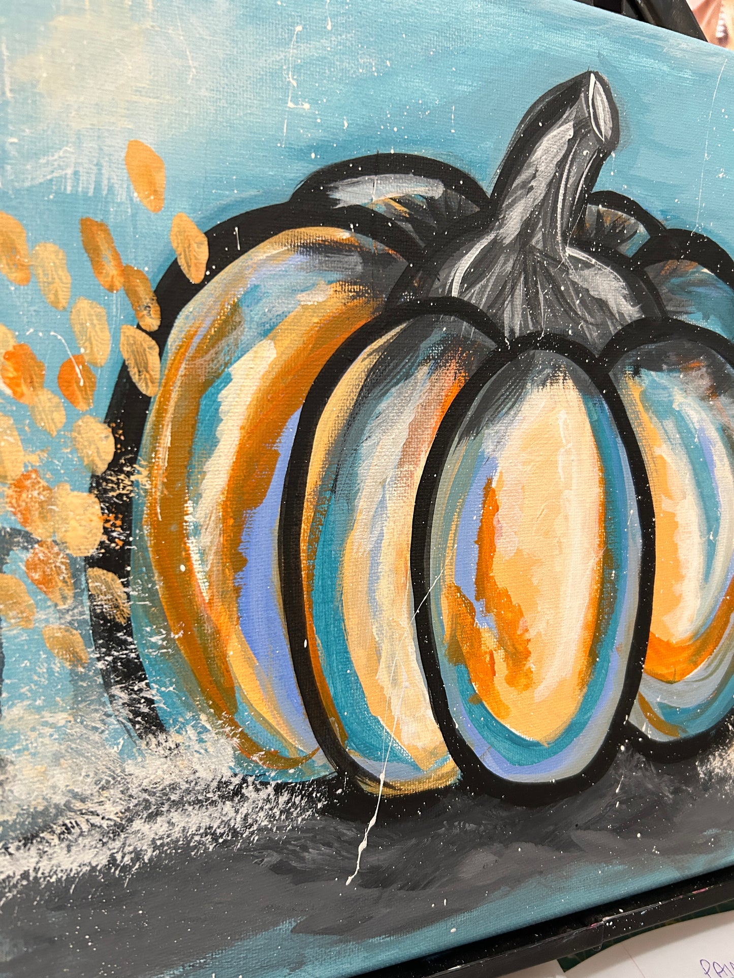 The Teal Pumpkin - Canvas Painting Party