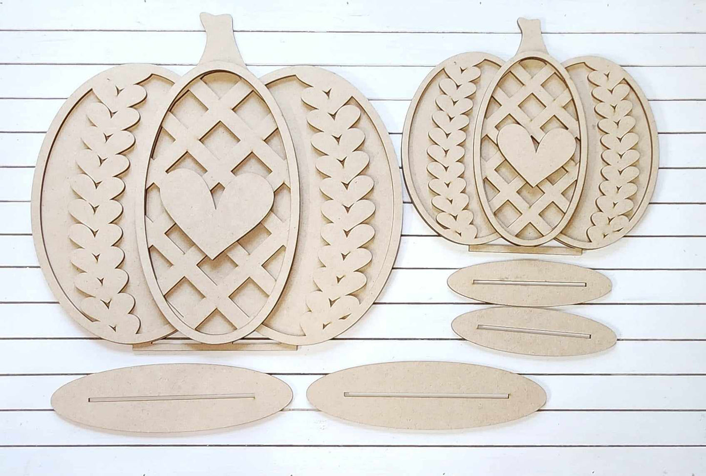 Stacked Sweater Pumpkins - Shelf Sitter - DIY Kit