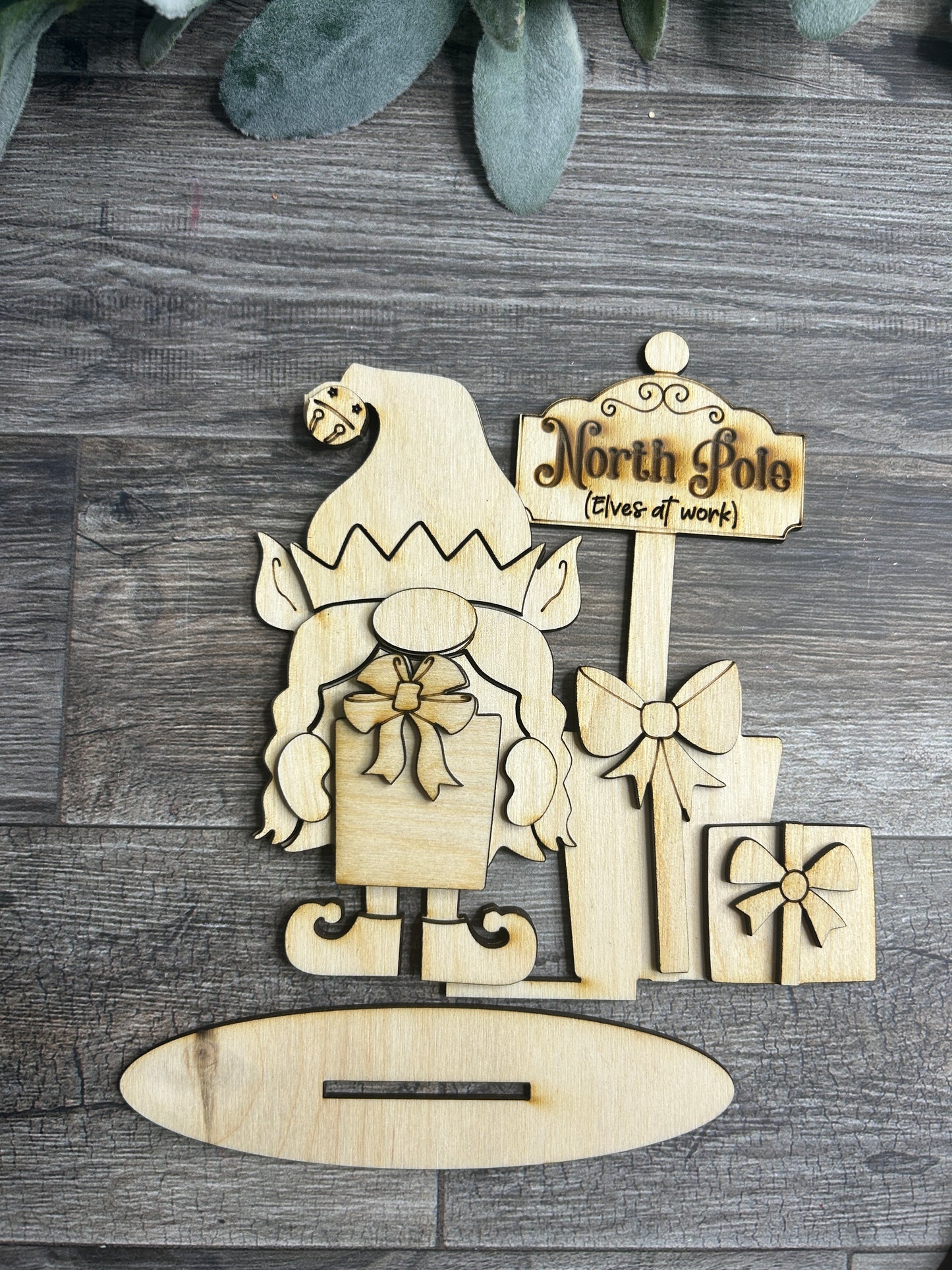 Christmas Gnomes - Shelf Sitter Decor - DIY KIT