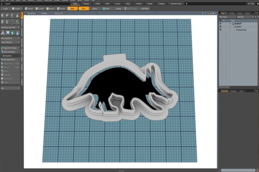 Aardvark Cutter STL File