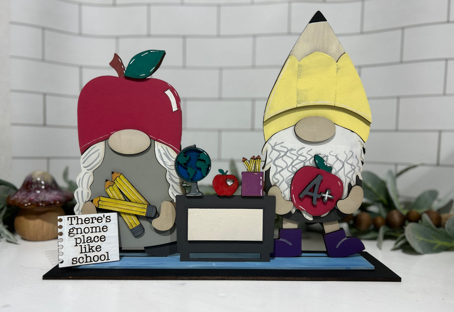 A Pair of Gnomes - Interchangeable Standing - DIY Kit