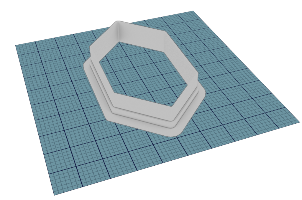 Gem Hexagon Cutter STL File