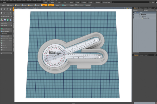 Goniometer Cutter STL File