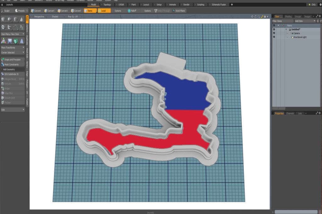 Haiti Cutter STL File