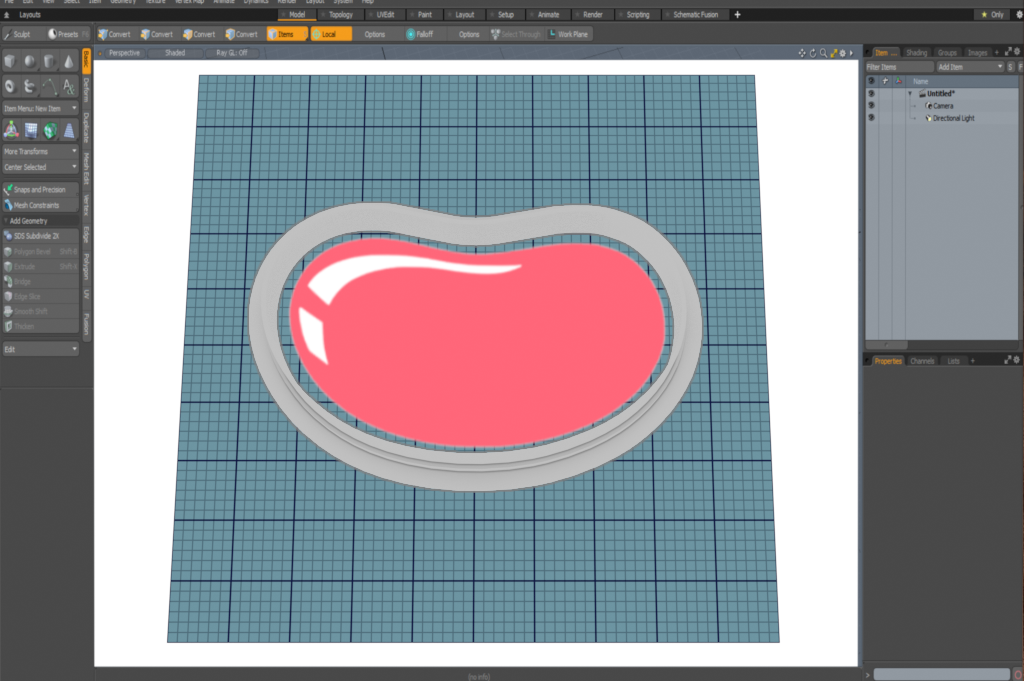 Jelly Bean Cutter STL File