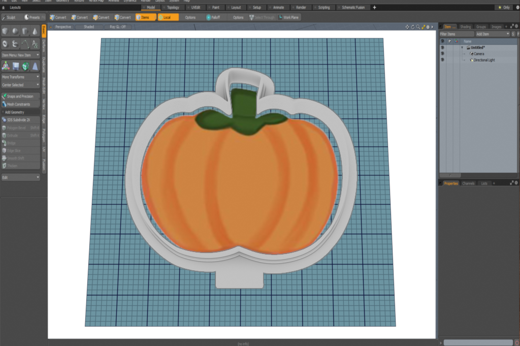 Pumpkin Cutter STL File