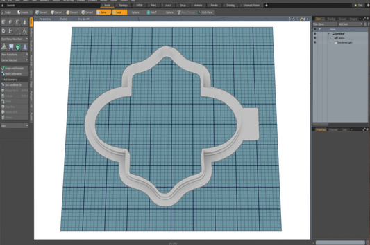 Ogee Cutter STL File