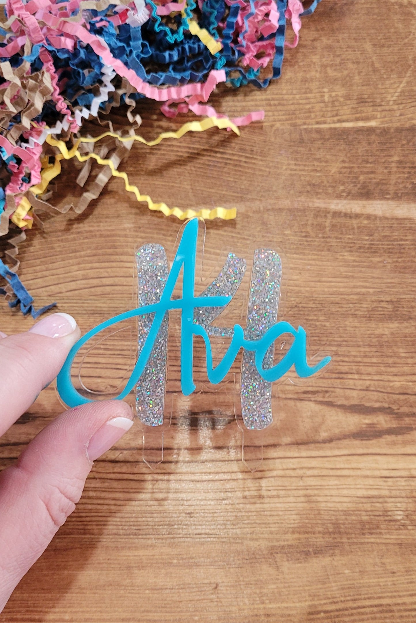 Custom Acrylic Name Charm