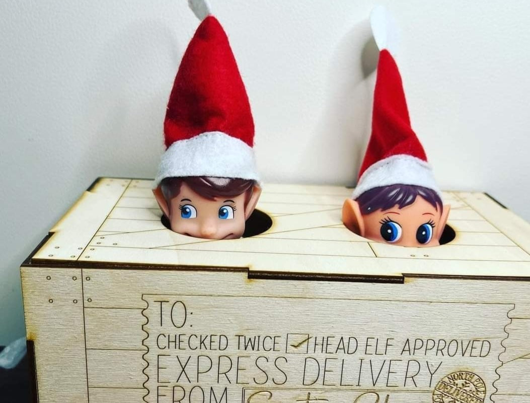 Elf Mail - North Pole Double Crate